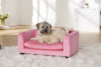 Enchanted Pet Verwunschener Hundekorb / Sofakeks Rosa