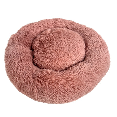 Sazzz Hundekorb Flauschig Rosa